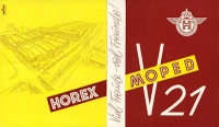 Horex Moped V 21 brochure ca. 1956