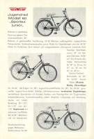 HWE Fahrrad Programm 1970er Jahre