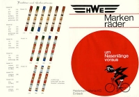 HWE Fahrrad Programm 1970er Jahre