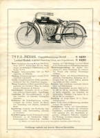 Indian Programm 1914