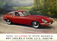 Preview: Jaguar 4.2 Litre E Type Prospekt 1962