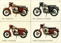 Preview: Jawa CZ Manet Programm 1965 Preview: Jawa CZ Manet Programm 1965