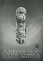 Junkers Diesel-Flugmotoren Prospekt 1937