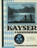 Kayser bicycle brochure ca.1929