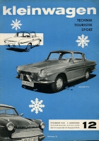 Kleinwagen 1958 Heft 12