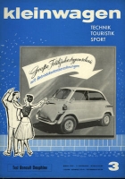 Kleinwagen 1959 Heft 3