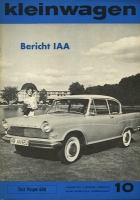 Kleinwagen 1959 Heft 10