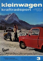 Kleinwagen / Kraftradsport 1960 Heft 3