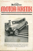 Klein-Motor-Sport / Motor-Kritik 1929 Heft 13