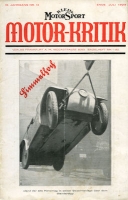 Klein-Motor-Sport / Motor-Kritik 1929 Heft 14