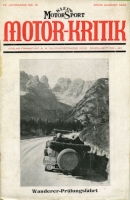 Klein-Motor-Sport / Motor-Kritik 1929 Heft 16
