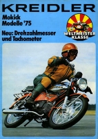 Kreidler Programm Mokicks 1975