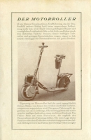 Krupp Motorroller Prospekt 1921