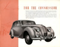 Preview: Lagonga 2,5 Liter Saloon & Coupe Prospekt ca. 1950