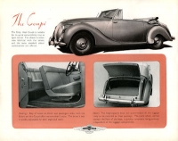 Preview: Lagonga 2,5 Liter Saloon & Coupe Prospekt ca. 1950