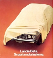 Lancia Beta Prospekt 1972