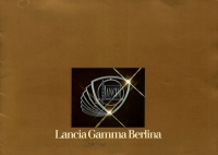 Lancia Gamma Berlina brochure ca. 1981