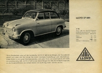 Lloyd Programm 1955