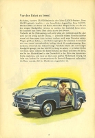 Preview: Lloyd LP 400 S, LS 400 S, LT 500 Bedienungsanleitung 1955