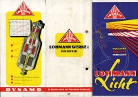 Lohmann Radlicht Prospekt 1950er Jahre