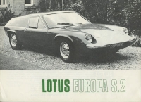 Lotus Europa Prospekt ca. 1967