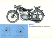 Preview: Maico M 125 150 Prospekt 1950