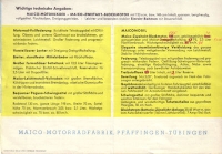 Preview: Maico Programm ca. 1951