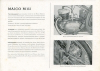 Preview: Maico M 151 und M 126 Prospekt 1952