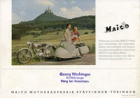 Maico M 151 und M 126 Prospekt 1952