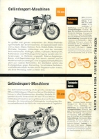 Preview: Maico Sportmaschine 175 + 200 Prospekt ca. 1955