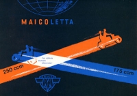 Maico Maicoletta 175 u. 250 ccm Prospekt ca. 1964