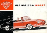 Maico 500 Sport brochure 1950s