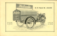 Preview: Manderbach Kleinkraft-Lieferwagen Katalog 1928