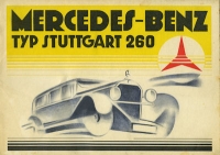 Mercedes-Benz Typ Stuttgart 260 brochure 1929
