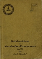 Mercedes-Benz Typ 770 owner`s manuel 6.1931