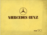 Mercedes-Benz Typ 130 Prospekt 1.1934