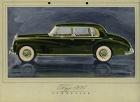 Mercedes-Benz 300 brochure ca. 1951