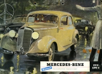Mercedes-Benz 170 D Prospekt 1951