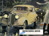 Mercedes-Benz 170 D brochure 1952