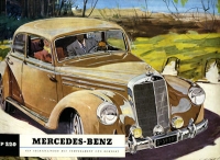 Mercedes-Benz 220 brochure 1952 Reprint