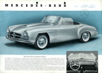 Mercedes-Benz 190 SL brochure 1955