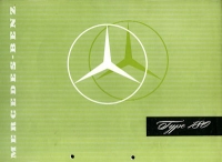 Mercedes-Benz 180 brochure ca. 1956