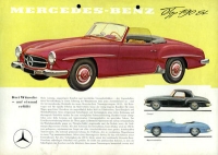 Mercedes-Benz 190 SL brochure ca. 1955