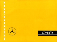 Mercedes-Benz 219 brochure ca. 1958