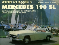 Mercedes-Benz 190 SL brochure 1980s