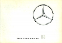 Mercedes-Benz 180 Prospekt 7.1961