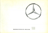 Mercedes-Benz 180 brochure 7.1961