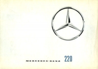 Mercedes-Benz 220 Prospekt 7.1961