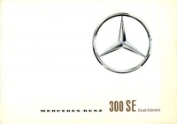 Mercedes-Benz 300 SE Coupe / Cabriolet brochure 2.1962