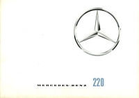 Mercedes-Benz 220 brochure 12.1962